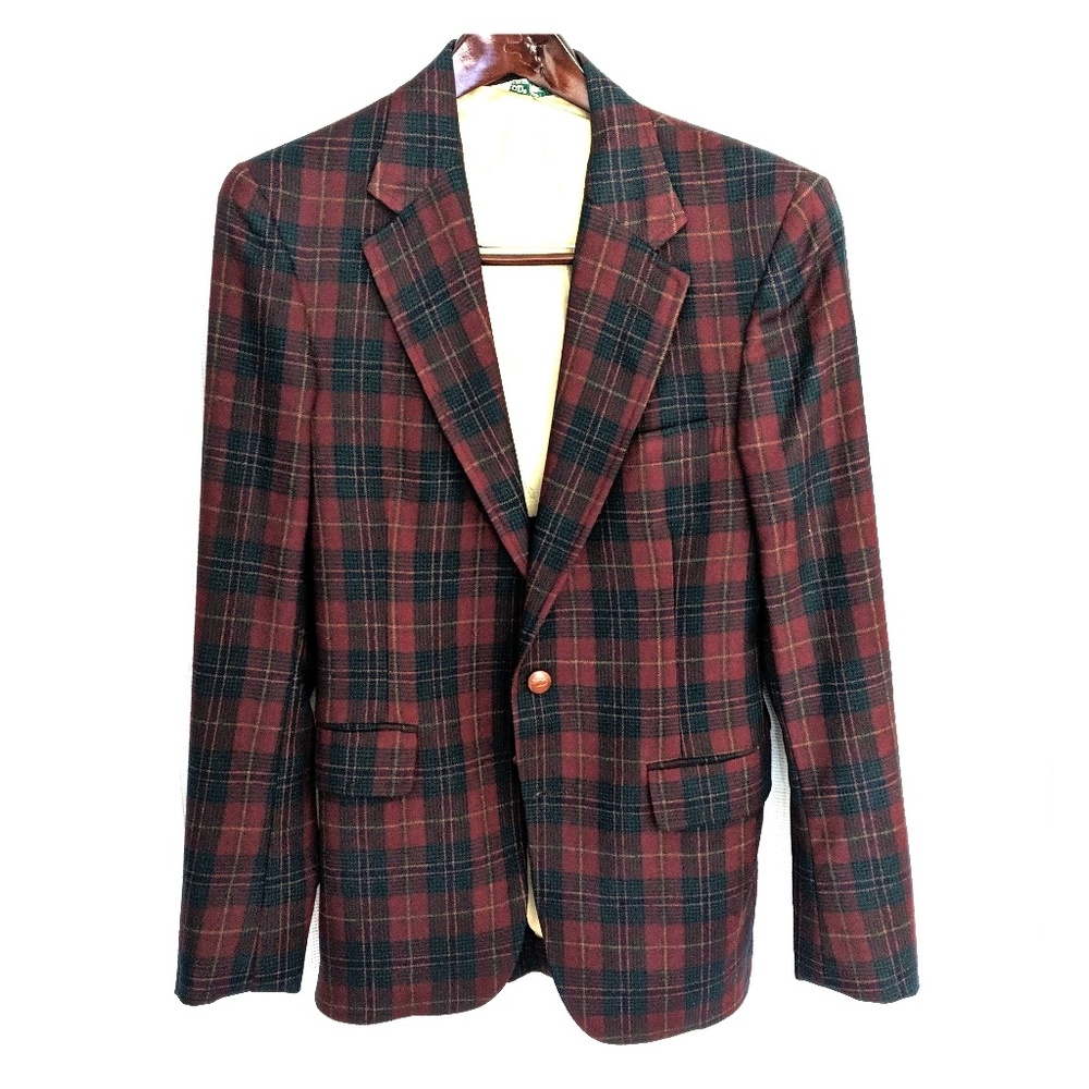 Vintage Izod × Lacoste Wool Blazer